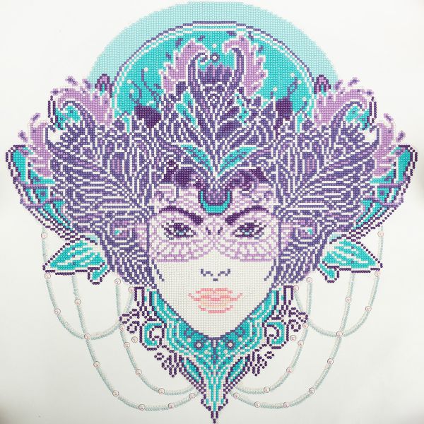 Алмазная (кристальная) мозаика Фрея, Богемный стиль, 50х50 см