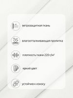 Оксфорд 600D PU1000 220 г/м², 150 см / 10 метров, ОКС.TBY600D.S501.10, S501 белый