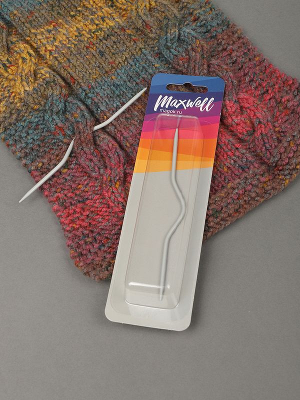 Спицы вспомогательные Maxwell Accessories для вязания косичек TBY-СКТ-3, разм 3.0х120 мм