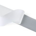 Лента светоотражающая (катафотная) термоклеевая [cpl:420], 50 мм / 50 метров, 100% полиуретан, серебро, Gamma TG9400