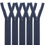 Молния трактор Arta Т6 (6 мм) 1 зам., разъем., 45 см, цв. 044 т.синий, уп.5 шт