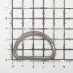 Полукольцо литое металл внутр. 33 мм (внешн. 41х28 мм), 50 шт, цв.черный никель, 819B-036