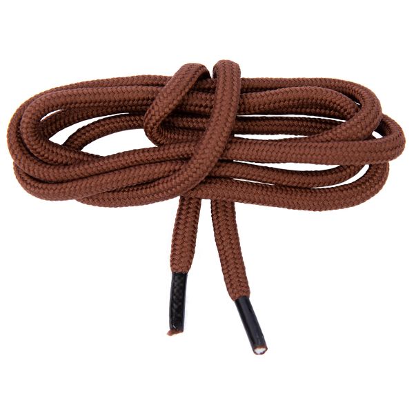 Шнурки для обуви 5 мм, 180 см, 25 пар, коричневый, Gamma
