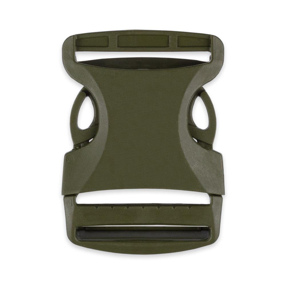 Фастекс (пряжка трезубец) пластик 50 мм, 100 шт, хаки, ФС40, Gamma ФС40