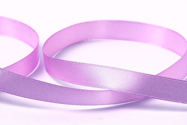 Лента атласная 1-сторонняя 12.0 мм / 33±2 метра, 153 лавандовый, Gamma