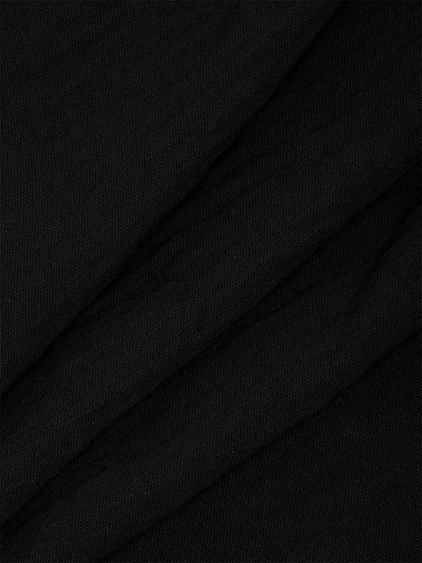 Лен Манго 160 г/м², 150 см / 3 метра, TBY.Mg.14.3, цв.черный