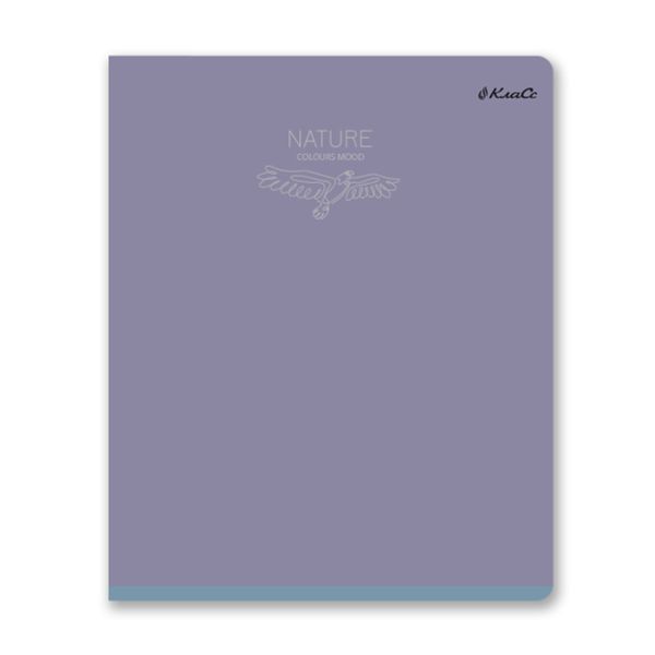 Тетрадь ученическая общая, пантон, A5+ 96 л. на скобе 60 г/м², белизна 100%, 5 шт, клетка в термоусадочной пленке, 000786 Заповедный мотив, Светоч 96ТЕТк-005