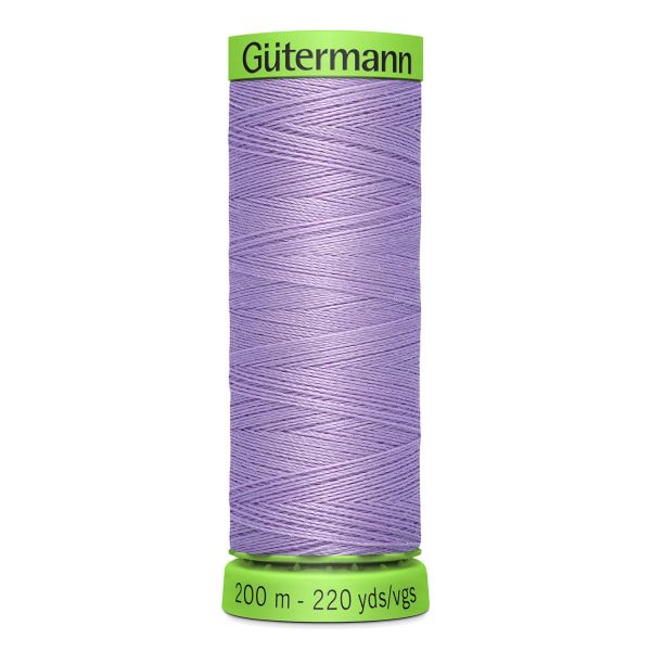 Нитки для тонких тканей Gutermann Extra Fine 150, 200м, 158 св.сиреневый, 5 катушек
