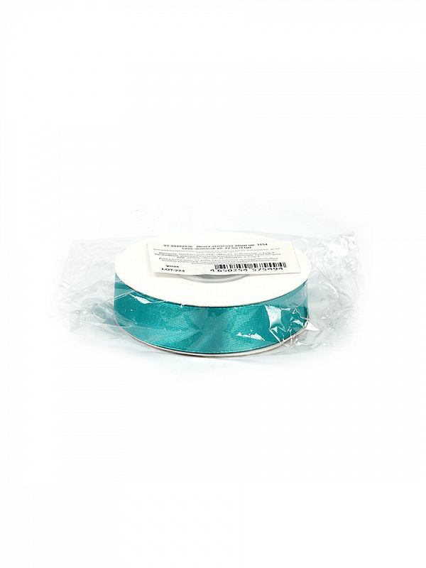 Лента атласная 1-сторонняя 20.0 мм / 22.5±1 метра, 3154 сине-зеленый, Magic4Hobby