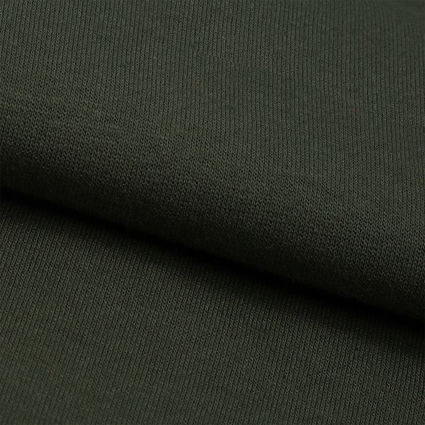 Футер 2-нитка петля поликоттон стрейч 220 г/м², 160 см / 3 метра, ФУТ2Х.TBY.ХЛ-ПЭ.S096.3, цв.S096 хаки