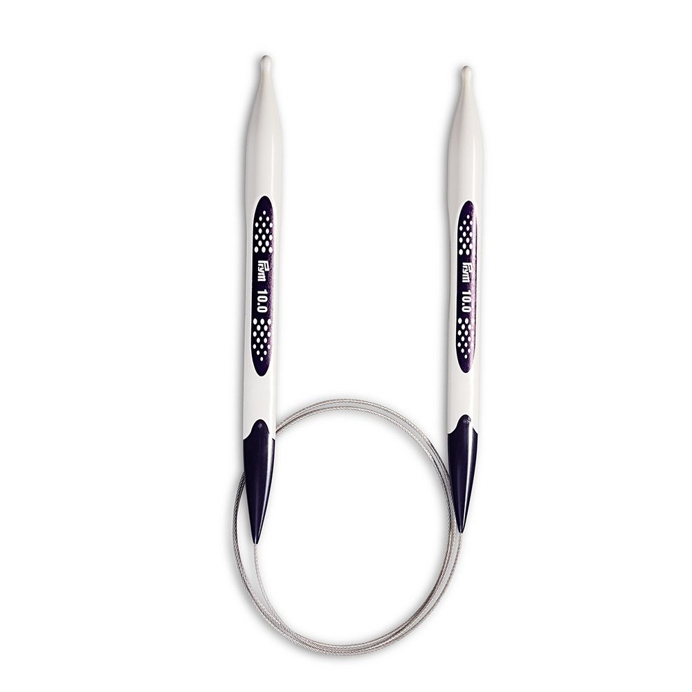 Спицы круговые ⌀10.0 мм, 80 см, 1 шт, Prym Ergonomics 215813