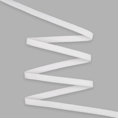 Резинка бельевая (бретелечная) матовая 8.0 мм / 50 метров, молочный, (МL195.008)