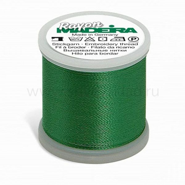 Нитки вышивальные Madeira Rayon №40, 1000 м, цв. 1377, 9841, 5 катушек