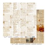 Бумага для скрапбукинга Вокруг меня. Газеты 190 г/м², 30.5х30.5 см, 10 шт, 2, Mr.Painter PSR 2606