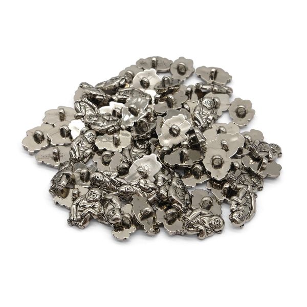 Пуговицы детские Обезьяна (48055) 21мм (AS), 72 шт