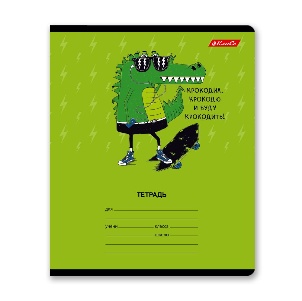 Тетрадь ученическая школьная, A5+ 24 л. на скобе 65 г/м², белизна 100% 30 шт, клетка, 000718 Ужастики, Светоч 24ТЕТк-001