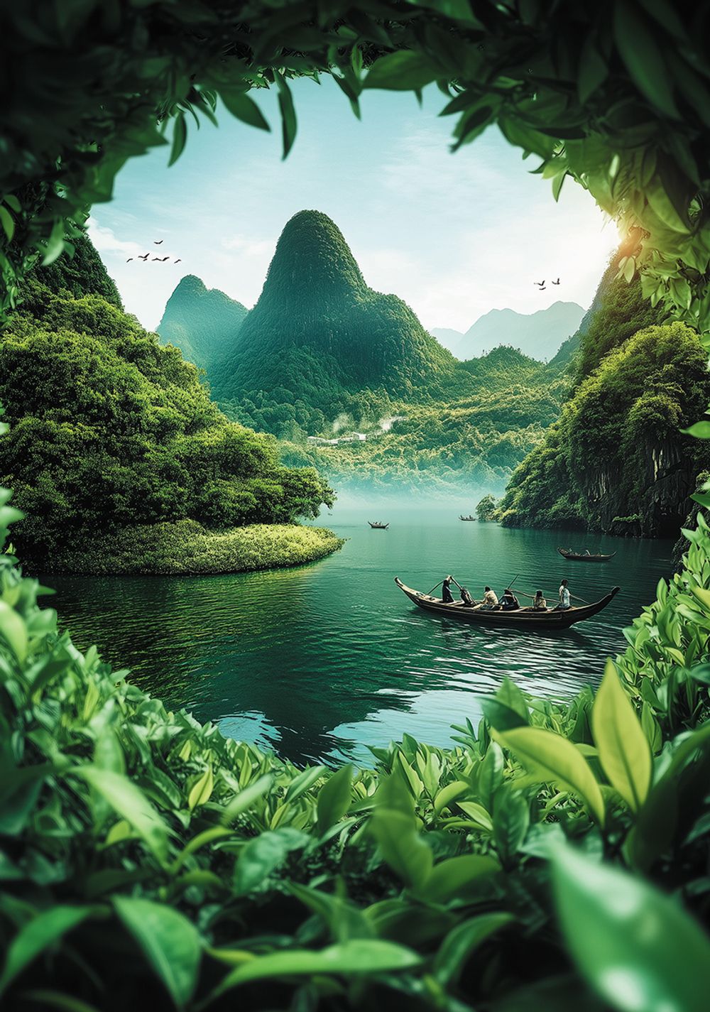 Пазл 1000 элементов, PZL-1000/75 Затерянный остров, Фрея