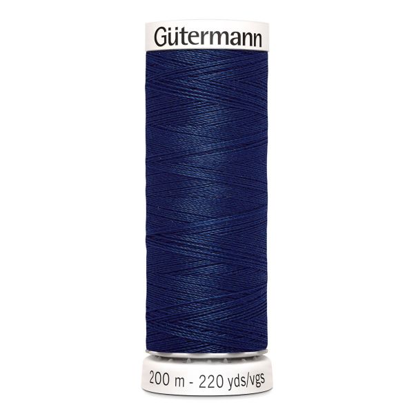 Нитки универсальные Gutermann Sew-all, 200м, 013 синий, 5 катушек