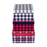 Набор подарочных коробок, 3 шт, 03 Клетка, Stilerra SBOX-S5-3