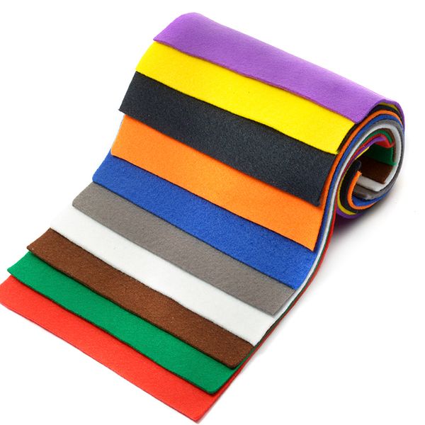 Фетр листовой мягкий 2.0 мм 20х30 см, SA2, уп. 10 листов, цв. ассорти