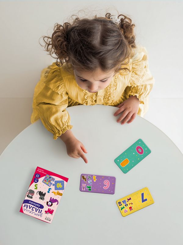 Пазлы-пары для малышей Считаем собачек 22 элемент, Фрея PZL-BК-015