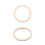 Кольца для бюстгальтера металл ⌀11.0 мм, 20 шт, C571 молочный, ГВ800