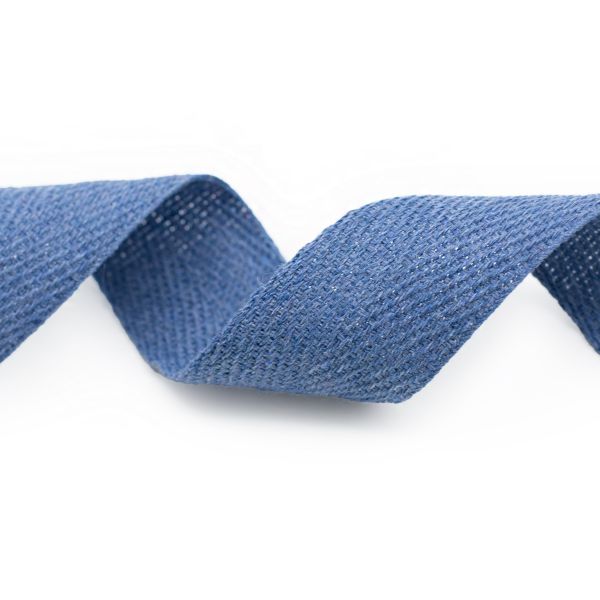 Тесьма (лента) киперная (100 х/б) 30 мм / 25 метров, рис.5328, 15 джинсовый, С3867Г17