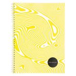 Тетрадь Энергия A4 80 л. на гребне 60 г/м², 4 шт, клетка, SVT 800221 01 желтый, Светоч