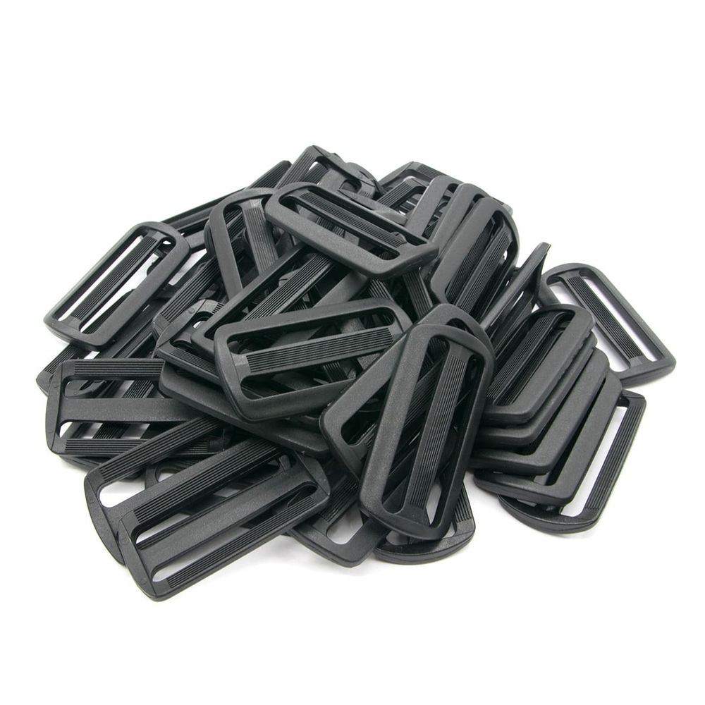 Пряжка ПА, черный, 50 мм, 100 шт