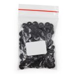 Пуговицы 2 прокола 14L, 9 мм, (Black (черный)), NE74, 144 шт