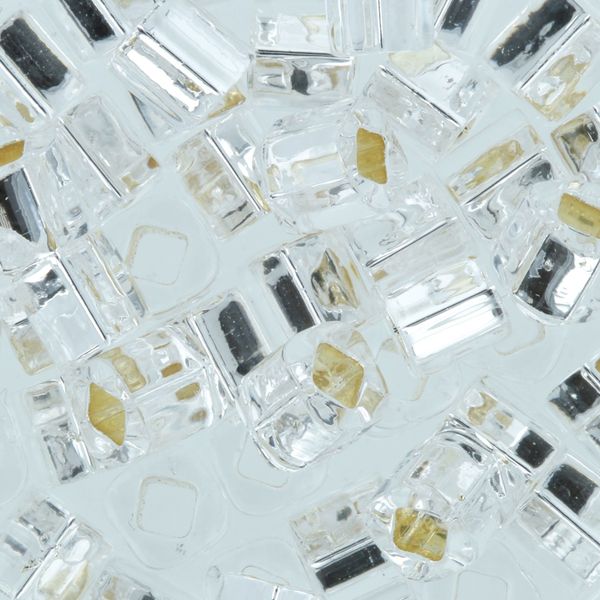 Бисер Toho Cube 4 мм, 500 г, 0021 серебристый