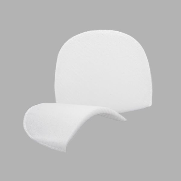 Плечевые накладки (подплечники) втачные 100х145х8 мм, белый, В-8/А, 1 пара