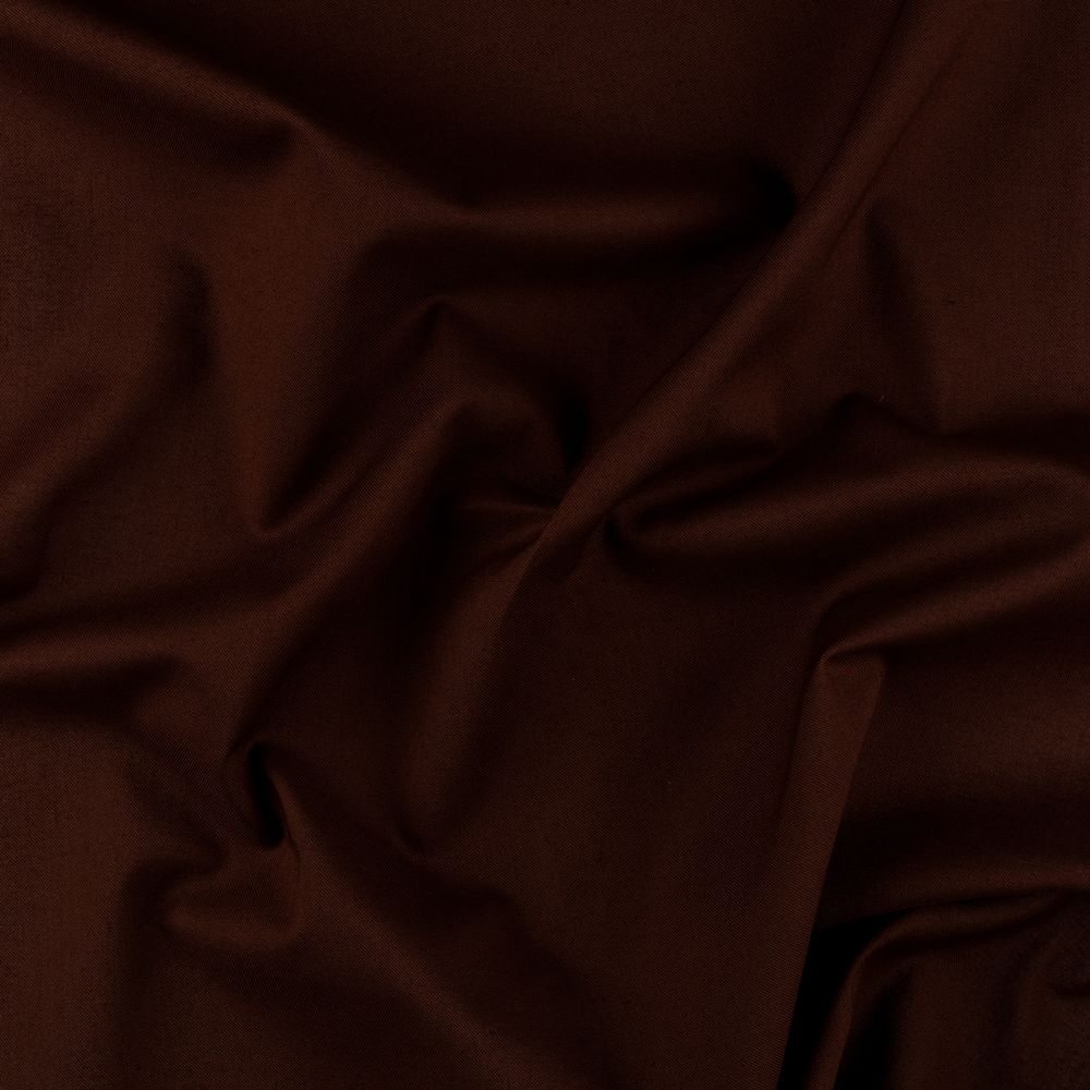 Ткань для пэчворка Peppy Краски жизни Люкс, рулон 112 см / 5 метров, 19-1218 коричневый, Peppy