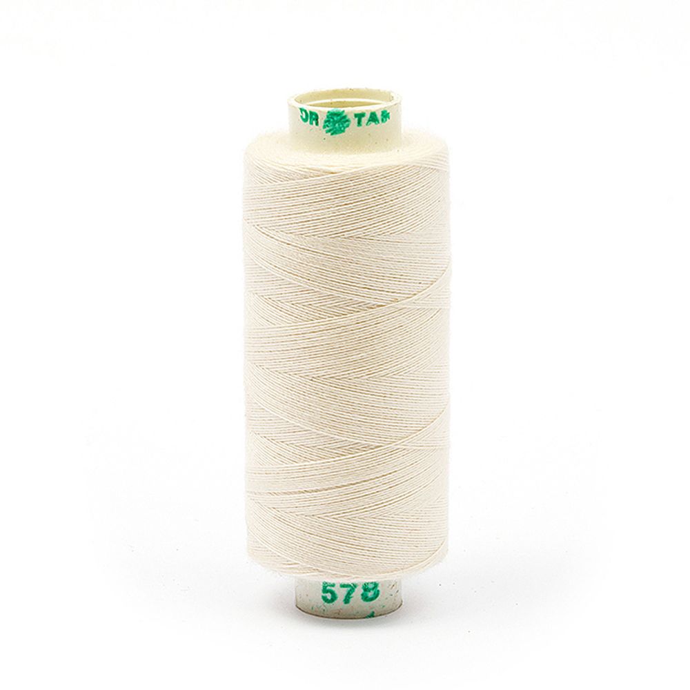 Нитки швейные бытовые Dor Tak 40/2, 366 м / 10 кат., 578 экрю
