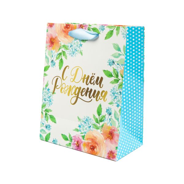 Пакет подарочный 210 г/м², 18х23х10 см, 12 шт, 01, Stilerra BBYS