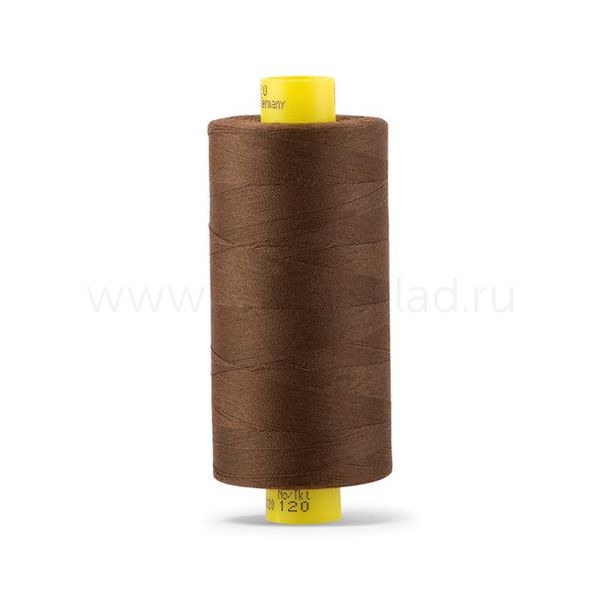 Нитка универсальная Gutermann Mara 120/2, 1000 м, 700207, 816 каштановый, 1 шт