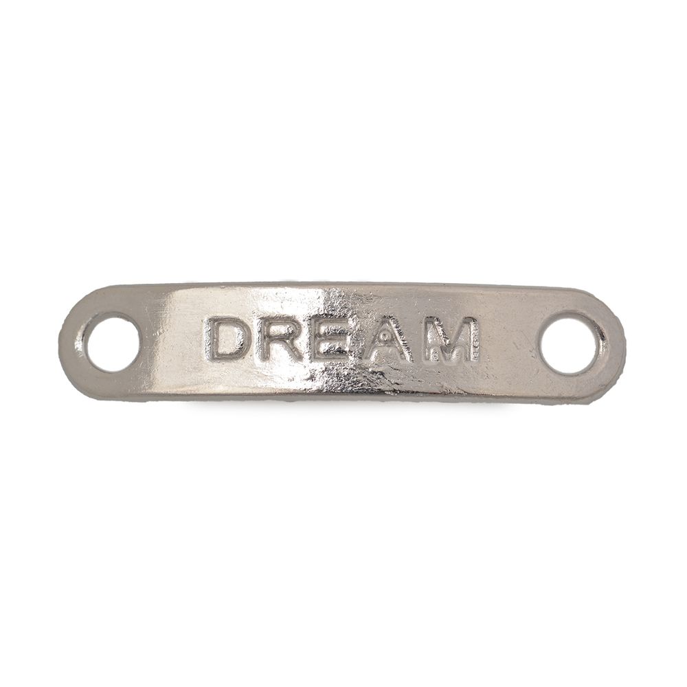 Кулон Dream MH.0211106-2 цв. серебро 35х8х2 мм упак 10 шт