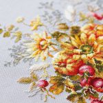 Набор для вышивания нитками Чудесная игла, Осенняя импровизация, 32х25 см