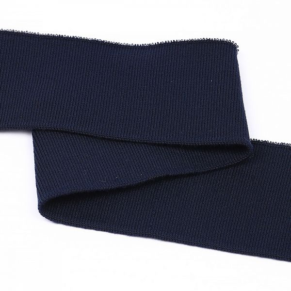 Подвяз (довяз) трикотажный 6.0х80 см, 520 г/м², синий 73096, уп. 5 шт