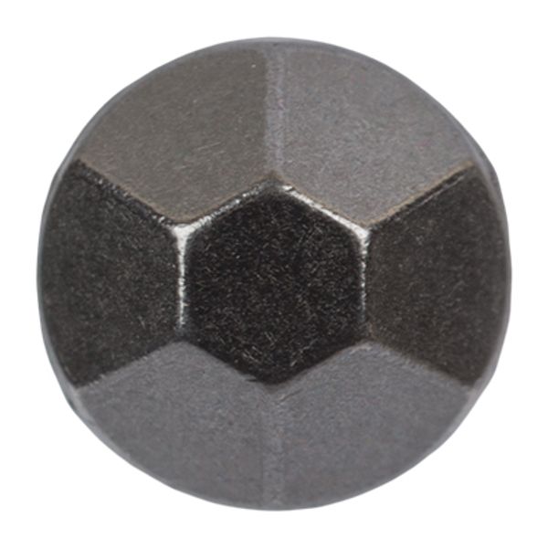 Пуговицы на ножке металл 9 мм, 24 шт, 06 черн.никель, Gamma MB 0208