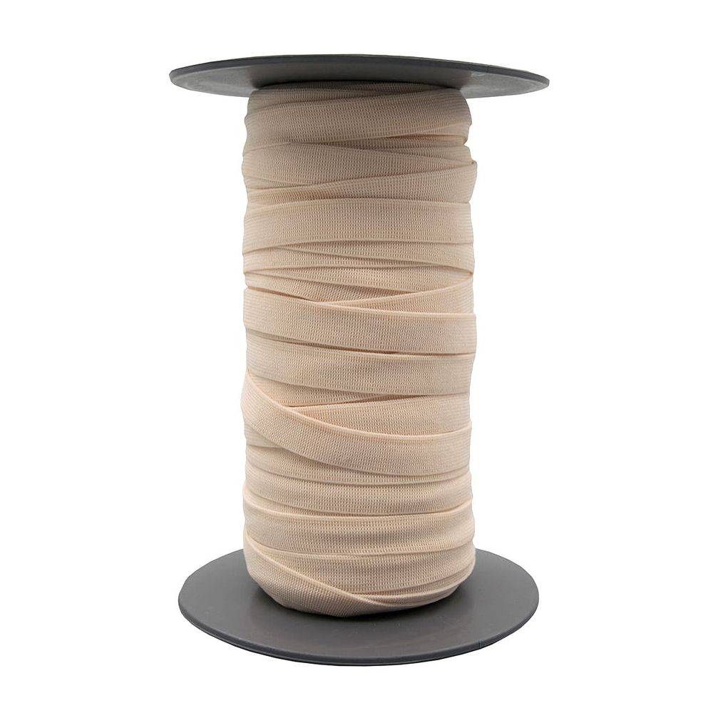 Резинка бельевая (бретелечная) 12.0 мм / 50 метров, 154 св.бежевый, МL195.012