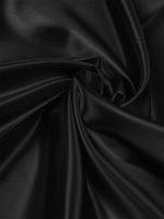 Атлас-сатин 67 г/м², 150 см / 10 метров, AS.18, чёрный