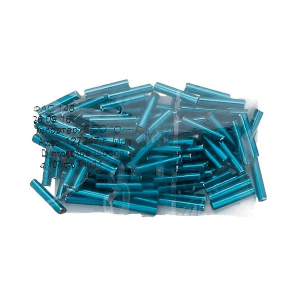 Бисер Toho Bugle 3 (9 мм), 25 г (5х5 г), 0028 яр.синий