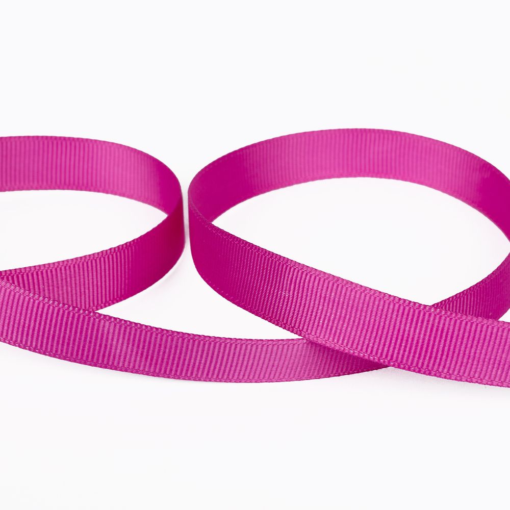 Лента репсовая (в рубчик) 12.0 мм / 45.5 метров, 008 садовая роза, Gamma GR-12