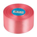 Лента атласная 1-сторонняя 50.0 мм / 33±2 метра, 110 розовый, Gamma