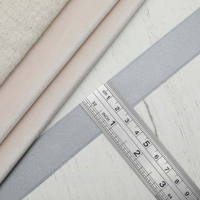 Лента атласная 1-сторонняя 25.0 мм / 22.86±1 метров, 148 стальной, Globus