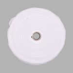 Лента (тесьма) шторная: сборка параллельная (1:2) 75 мм / 50 метров, (7 рядов петель, 2 шнура), C750 белый