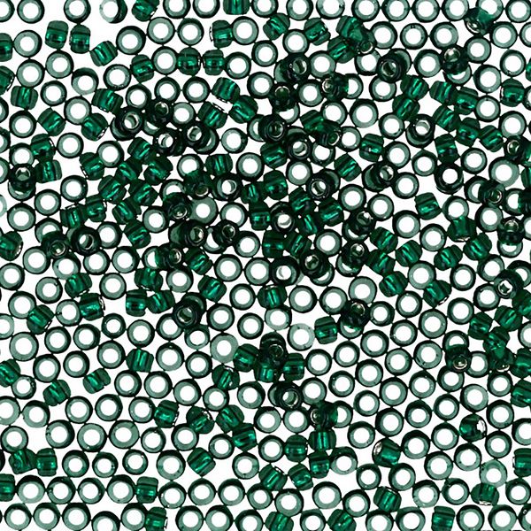 Бисер Toho 11/0 круглый (2.2 мм), 25 г (5х5 г), 0036 яр.зеленый