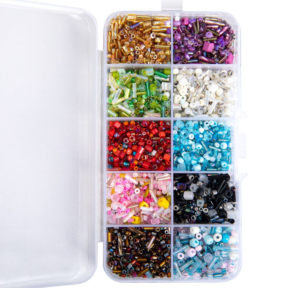 Набор бисера для рукоделия, № 01 Mix, Zlatka SNK