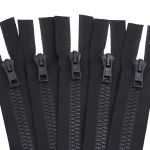 Молния трактор Arta Т6 (6 мм) 1 зам., разъем., 65 см, цв. 102 т.серый, уп.5 шт